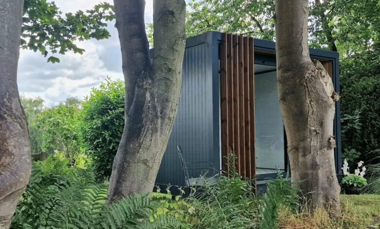 Garden office pod