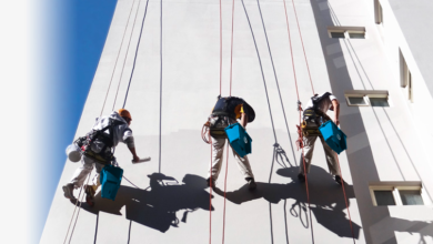 Abseil Painting