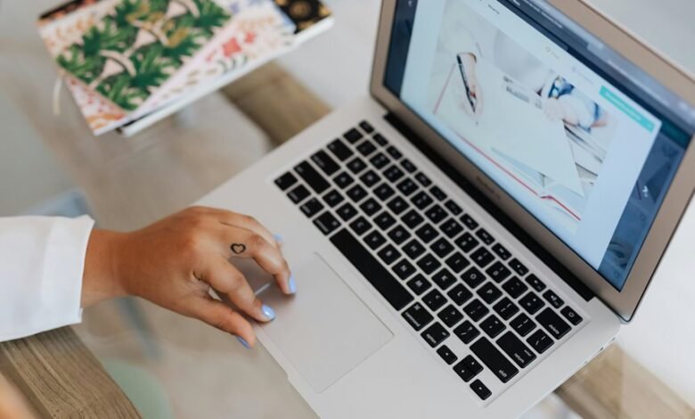 online professional web model